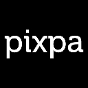 Logo of Pixpa: The go-to, no-code website builder for creators