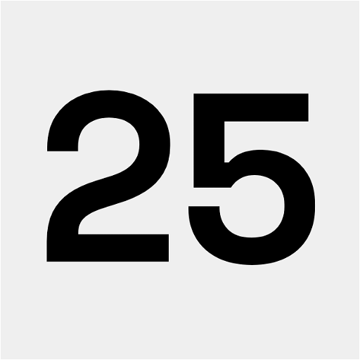 Logo of 25.tools: One subscription, all the tools you need to launch, run and grow your startup.