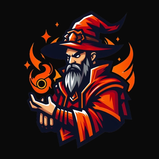 Logo of Pyromancer: Create an awesome mascot with the magic of AI.