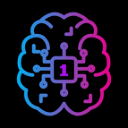 Logo of 1min.AI: All-in-one AI app that offers a variety of AI features powered by various AI models